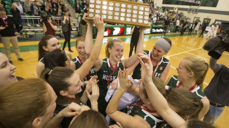 "Saskatchewan Huskies" ar "Canada West" kausu
Foto: Star Phoenix