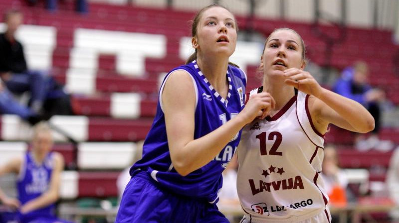 U18 izlases kandidātei Laurai Grabei jau ir trīs Eiropas jaunatnes čempionātu pieredze.
Foto: fibaeurope.com