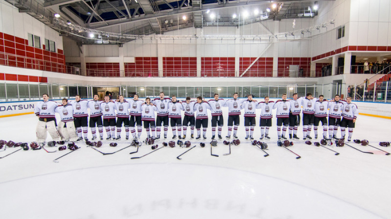 Latvijas U-17 izlase
Foto: Hockey.by