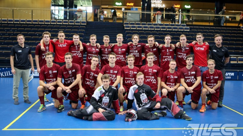 Latvijas U19 vīriešu izlase treniņnometnē Helsinkos
Foto: Ritvars Raits, floorball.lv