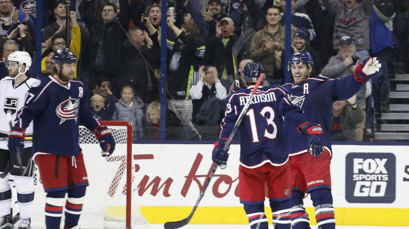 Kolumbusas ''Blue Jackets'' svin vārtu guvumu
Foto: AP/Scanpix