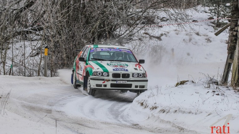 Dans Leščs rallijā "Sarma 2017"
Foto: Dace Janova, 4rati.lv