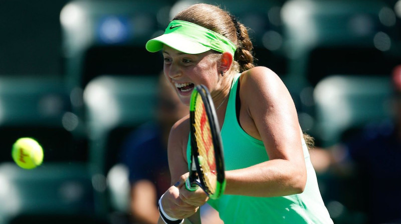 Aļona Ostapenko Indianvelsā
Foto: BNP Paribas Open