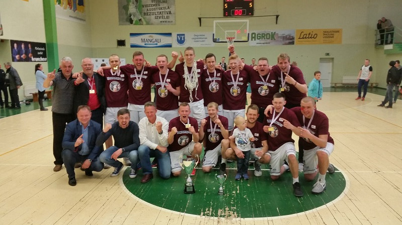 "Jelgava/BJSS" - LBL2 čempioni
Foto: LBS