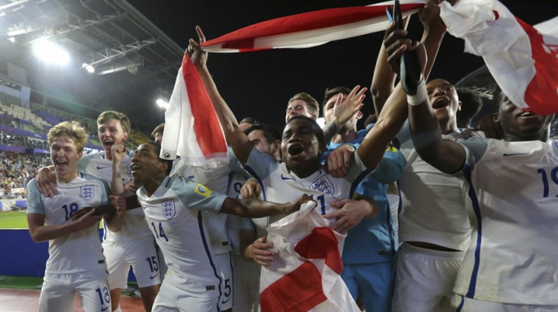 Anglijas triumfs nozīmē, ka šis ir trešais U-20 turnīrs pēc kārtas, kad Eiropas izlase uzvar

Foto: EPA/Scanpix