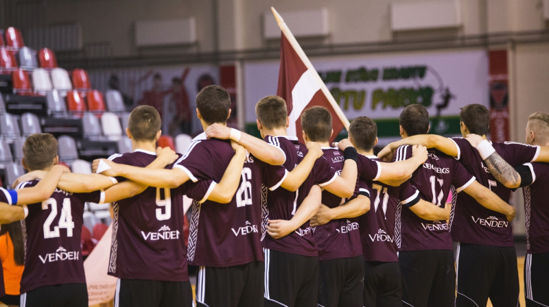 Latvijas vīriešu handbola izlase
Foto: Nauris Vasiļevskis