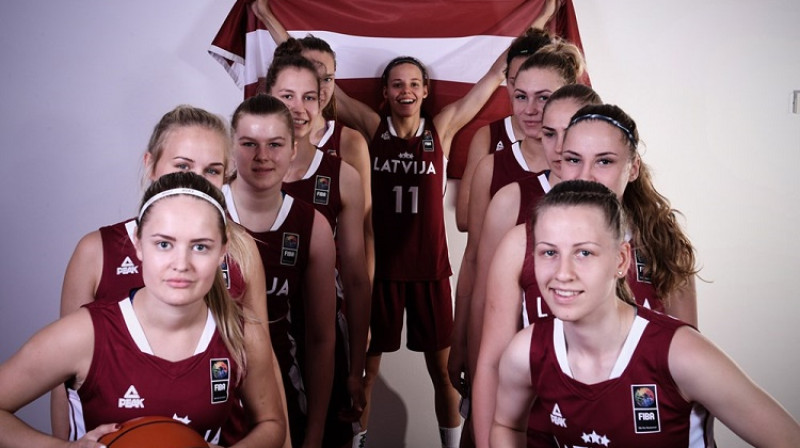 Latvijas U19 meitenes
Foto: FIBA