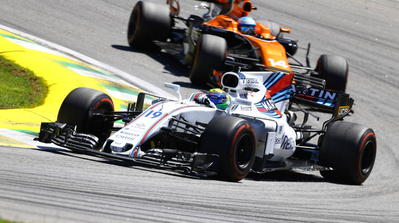 Felipe Masa un Fernando Alonso
Foto: imago/Crash Media Group/Scanpix