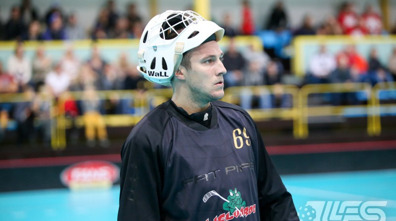 Jānis Salcevičs (Lielvārde/Fat Pipe)
Foto: Ritvars Raits, floorball.lv