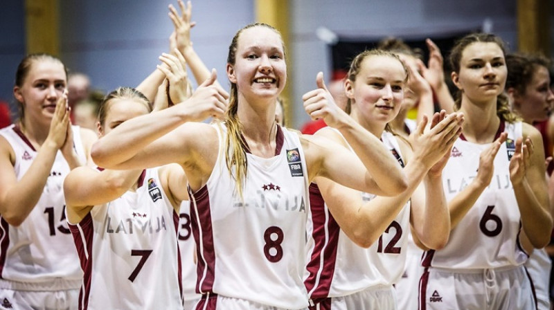 Latvijas U20 basketbolistes
Foto: FIBA