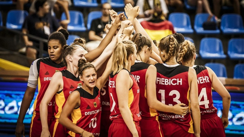 Vācijas U18 meiteņu izlase
Foto: FIBA