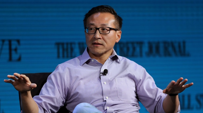 "Alibaba" līdzdibinātājs un "Brooklyn Nets" līdzīpašnieks Džozefs Cai (Joseph Tsai). Foto: Reuters/Scanpix