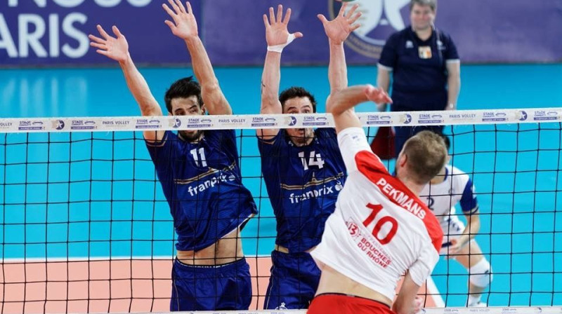 Pekmans uzbrukumā
Foto: martiguesvolleyball.fr