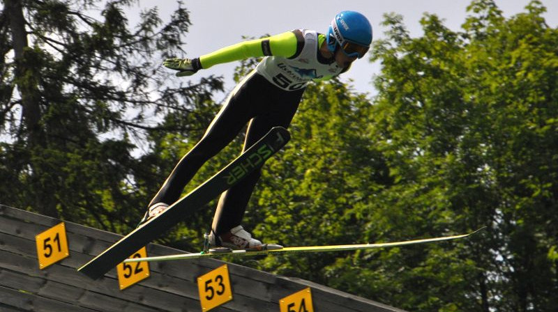 Markuss Vinogradovs. Foto: skijumping.pl