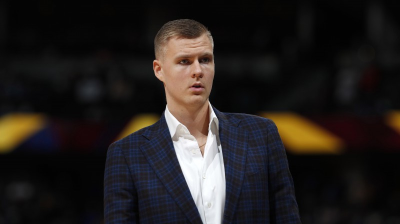 Kristaps Porziņģis. Foto: AP/Scanpix