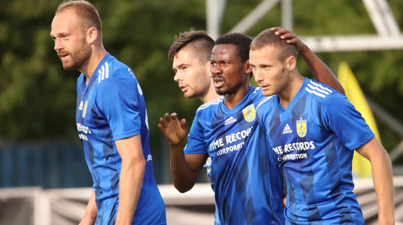 FK "Ventspils" futbolisti. Foto: FK Ventspils