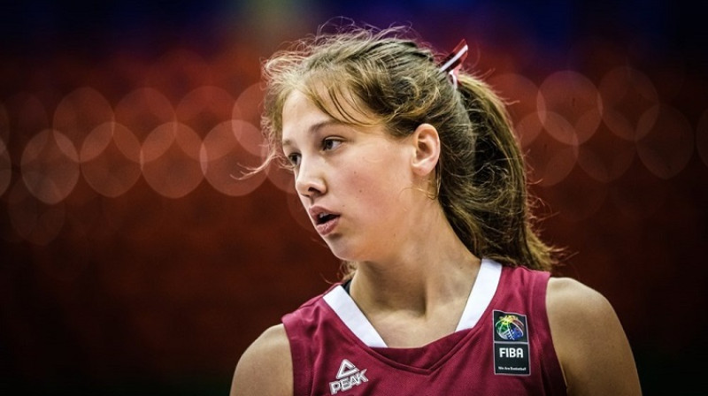 Eva Indriķe. Foto: FIBA