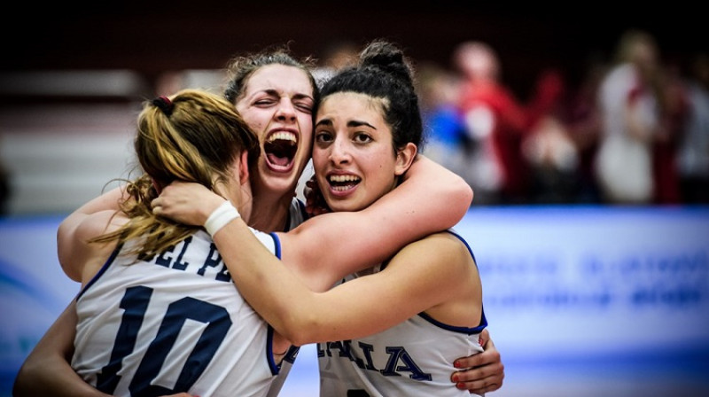 Itālija turnīru sāka ar diviem zaudējumiem, taču turpinājumā izcīnījusi četras uzvaras. Foto: FIBA