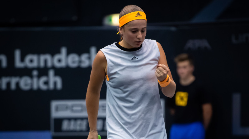 Aļona Ostapenko. Foto: Zuma Press/Scanpix