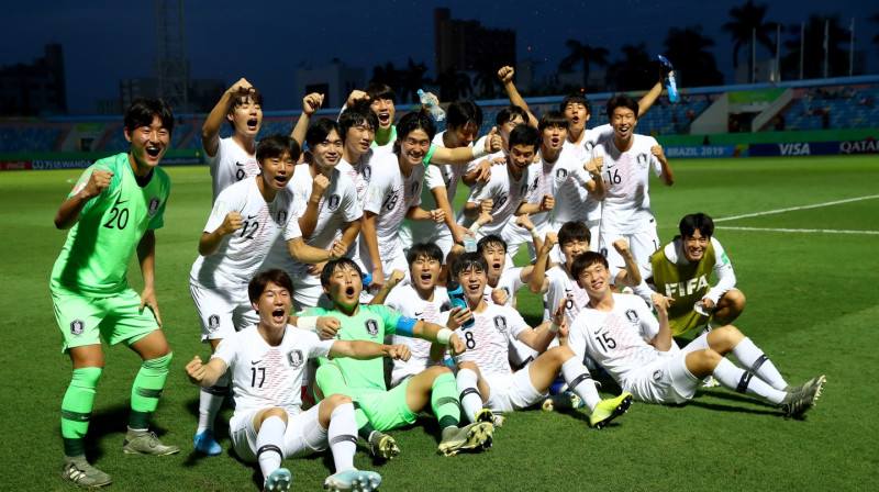 Dienvidkorejas U17 futbola izlase. Foto: fifa.com