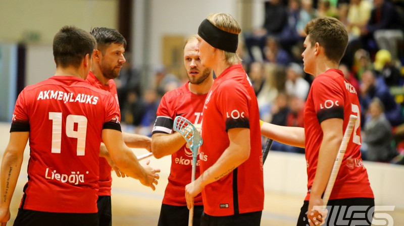 "Kurši/Ekovalis". Foto: Ritvars Raits, floorball.lv