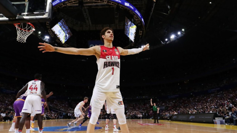 Lamelo Bols. Foto: hawks.com.au