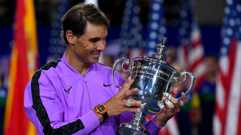 Vai Rafaels Nadals dosies aizstāvēt "US Open" titulu? Foto: Reuters/Scanpix