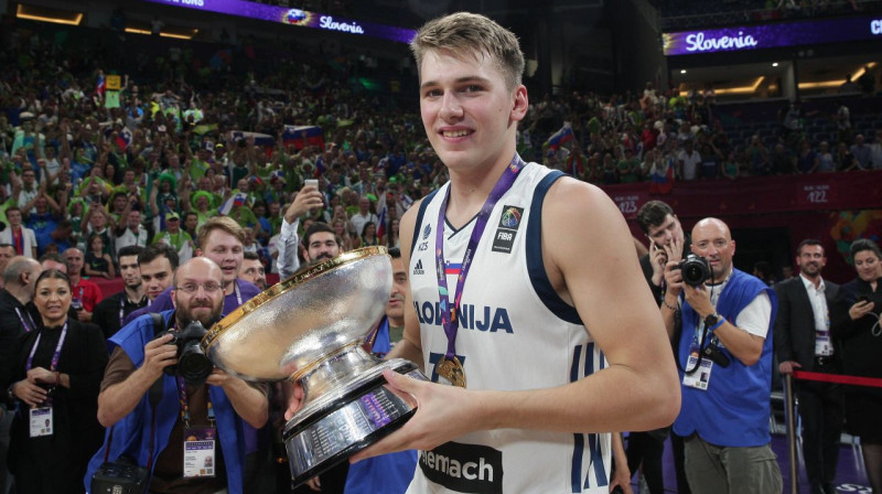 Luka Dončičs 2017. gada 17. septembra vakarā. Foto: imago / Scanpix