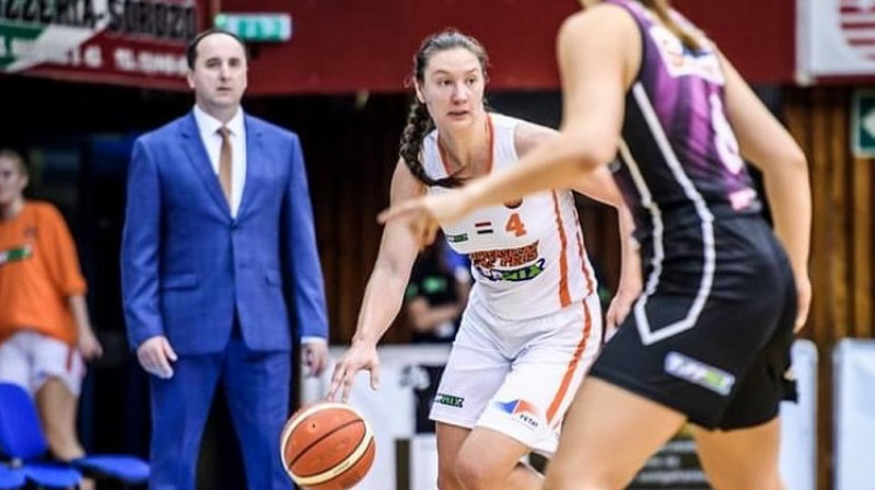 Paula Strautmane. Foto: Hunbasket.hu