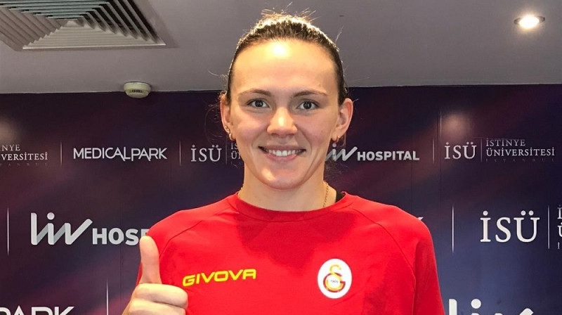 Anete Šteinberga. Foto: Galatasaray