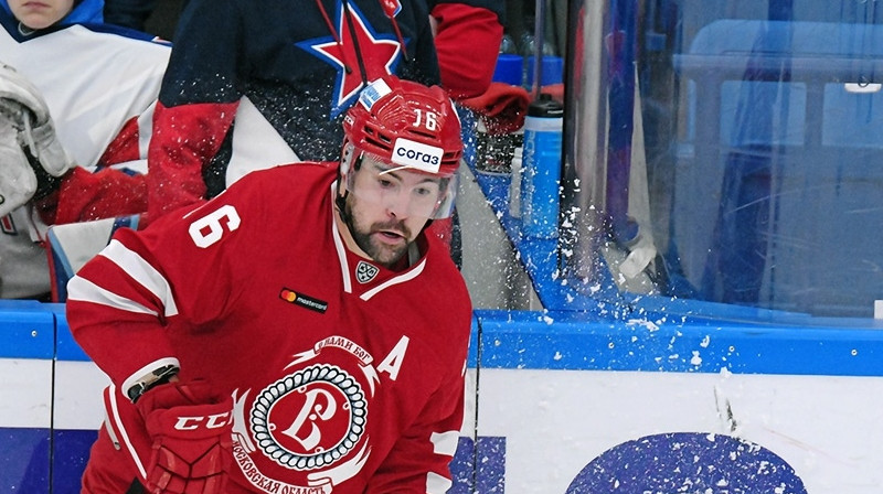 Kaspars Daugaviņš. Foto: Deniss Dudujevs, HC Vityaz