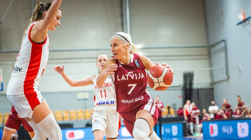 Elīna Babkina. Foto: FIBA