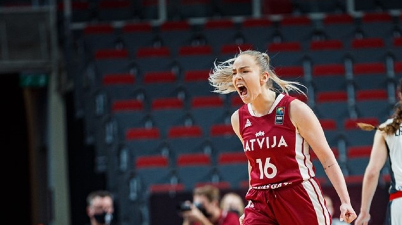 Ilze Jākobsone. Foto: FIBA Basketball