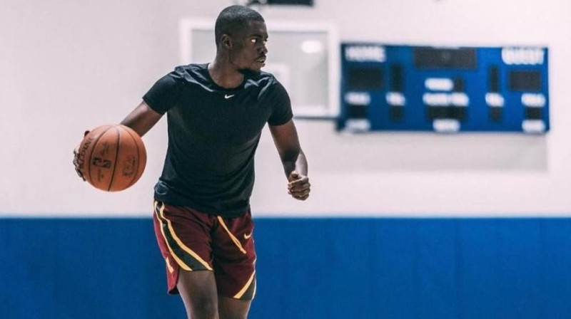 Sheck Wes gatavojoties NBA draftam. Foto: Sheck Wes Instagram