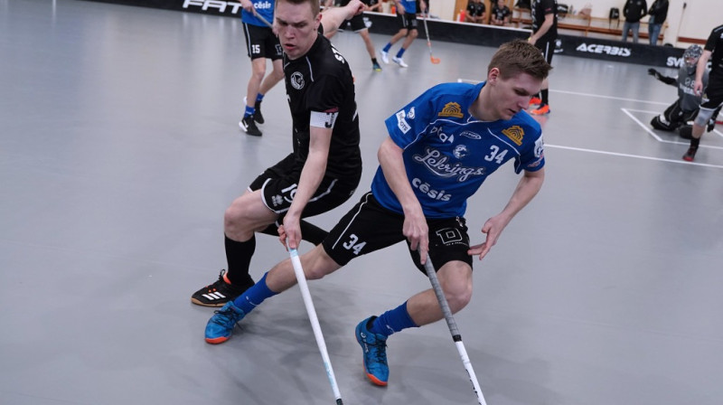 Cēsu "Lekrings" pret "Irlava/Avant"
Foto: Floorball.lv