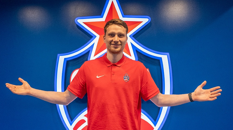 Marjus Grigonis. Foto: CSKA Basket