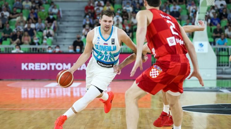 Luka Dončičs. Foto: Vid Ponikvar