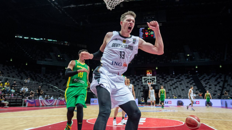 Vācijas izlases basketbolists Morics Vāgners. Foto: imago images/camera4+/Scanpix