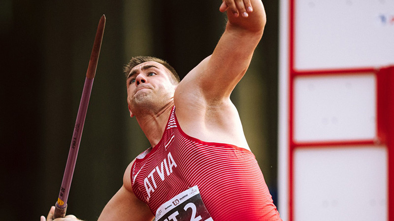 Rolands Štrobinders. Foto: Guntis Bērziņš/Athletics.lv