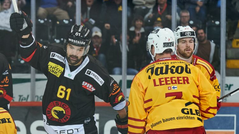 Kaspars Daugaviņš. Foto: SC Bern