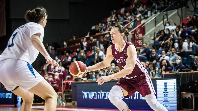 Anete Šteinberga. Foto: FIBA