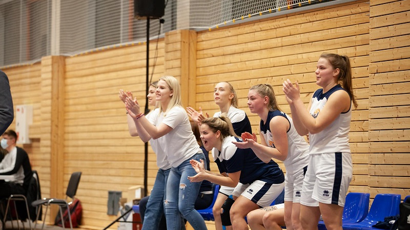 Jūrmalas basketbolistes. Foto: Artis Veigurs