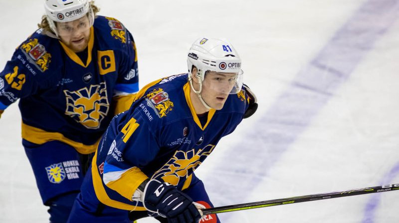 Verners Fricbergs un Jānis Bullītis. Foto: OHL