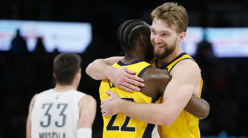 Domants Sabonis. Foto: AP/Scanpix