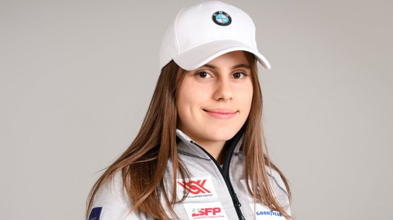 Viktorija Ziediņa. Foto: Luge Latvia