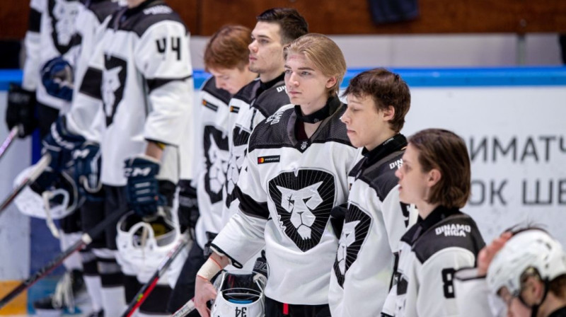 HK "Rīga" hokejisti. Foto: hkr.lv