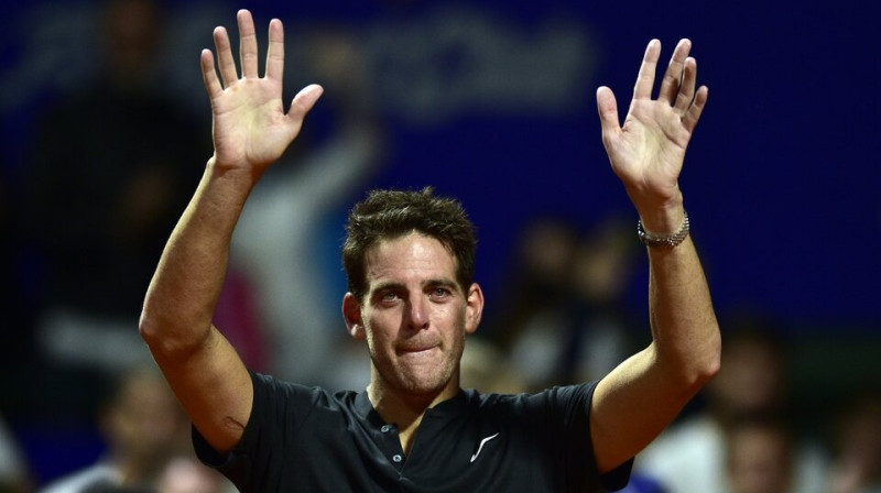 Huans Martins Del Potro. Foto: AP/Scanpix