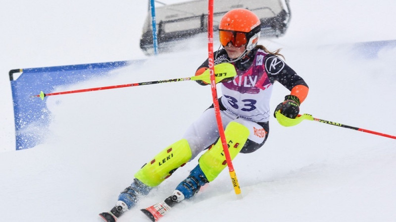 Tīna Namsone. Foto: Emīls Lukšo/ski.lv