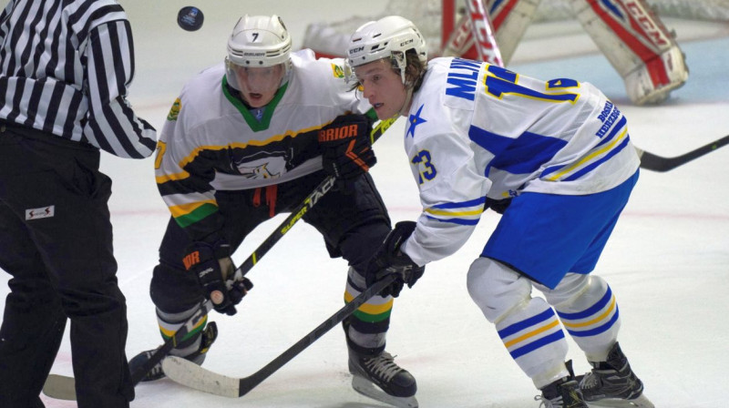 Dienvidāfrikas Republika pret Bosniju un Hercegovinu. Foto: Junaid Samaai/IIHF