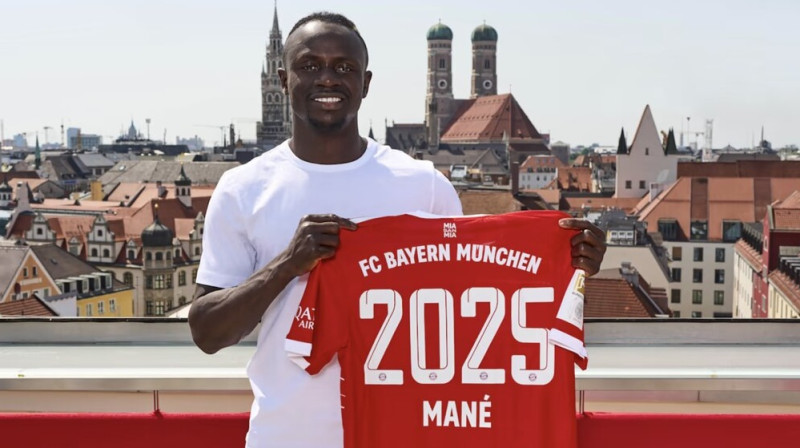 Sadio Manē. Foto: Bayern Munchen